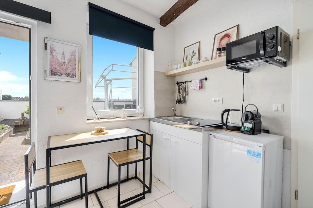 Tiny Apartment With Spacious Terrace On The Rhine Neuwied Eksteriør billede