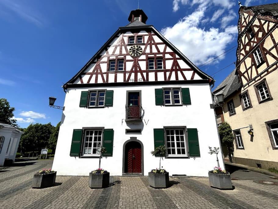 Tiny Apartment With Spacious Terrace On The Rhine Neuwied Eksteriør billede