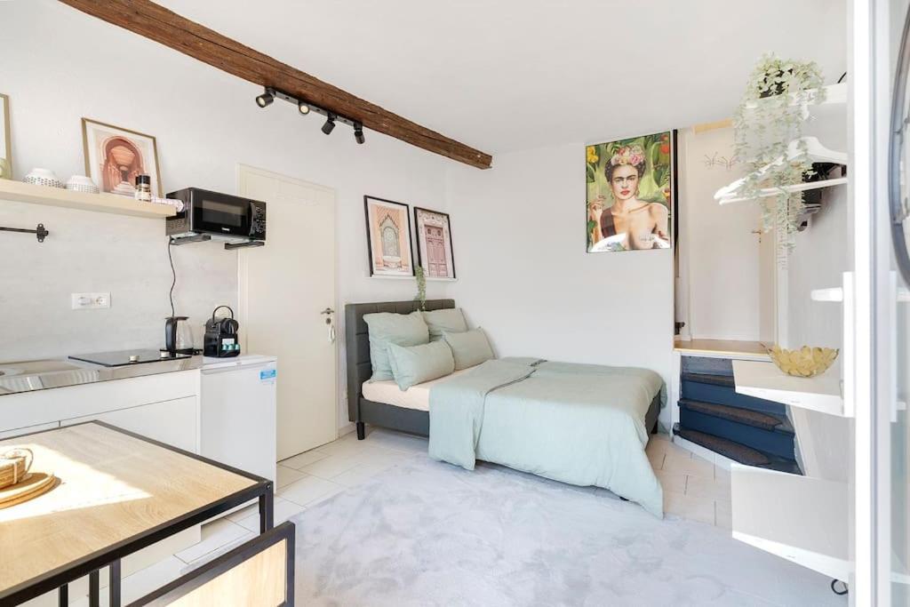 Tiny Apartment With Spacious Terrace On The Rhine Neuwied Eksteriør billede